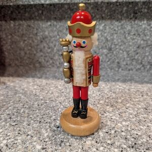 Vintage Steinbach Nutcracker Limited Edition red and gold Winter Christmas
